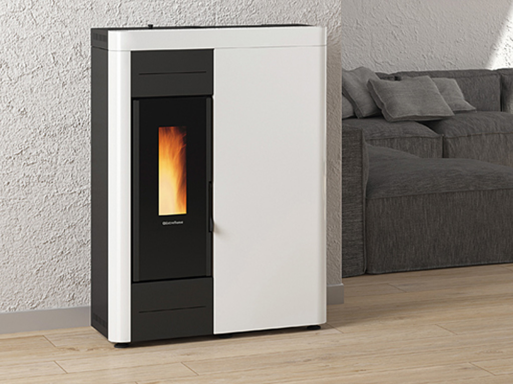 NEMAXX Pelletofen P18 Wasserführend - 18kW Pelletheizung Mit WiFi