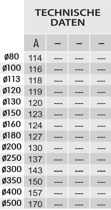MKD DW Premium Bogen 30° DN120 Bild2