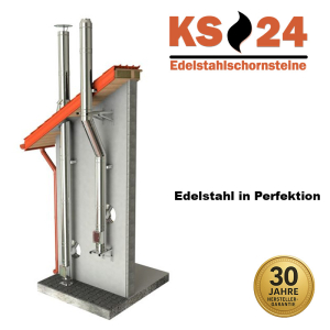 KS24 Edelstahlschornsteine