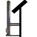 Wandabstand 250-430mm DN 130mm DW Dinak