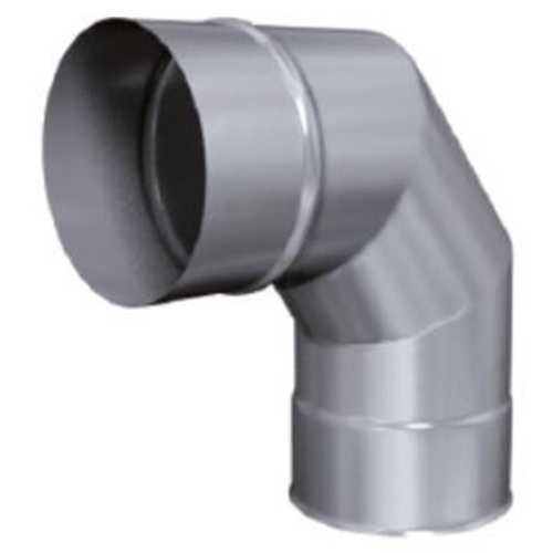 Ofenrohr MK MKS Standard 0,5mm DN 120mm Bogen 90°