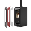 Rita Plus - Pelletofen Eva Calor weiss-ohne Wifi Modul