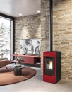 Rita Plus - Pelletofen Eva Calor weiss-ohne Wifi Modul