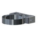 KS24 WHT0 Wandhalter Wandabstand  25-89mm Alle Durchmesser