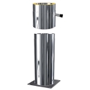 ZEN Kaminfuß mit Ablauf und Standfuß L = 500...