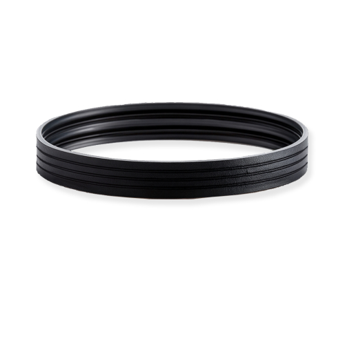 Silikondichtung DN 80 und 100mm Dinak DEKO Pellet Classic Schwarz