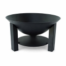 Feuerschale schwarz beschichtet