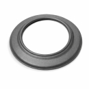 Das Bild zeigt eine Wand-Rosette mit einem Durchmesser...