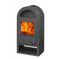 Kaminofen Efes mit Edelstahlschornstein 5,2m DN150