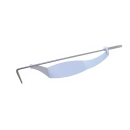 Kaminbesteck 1-teilig Weiß beschichtet