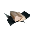 Kaminholzkorb schwarz, modernes Design