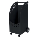 Holzwagen schwarz beschichtet