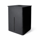 Pelletsbehälter mit Rollen schwarz 30 kg mit...