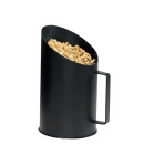 Pelletschaufel Schwarz, Kompakte Dosierschaufel für...