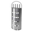 Kaminbesteck 4-teilig edelstahl, matt gebürstet