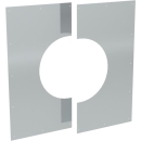 Jeremias DW-SILVER Wand-/ Deckenblende, zweiteilig...