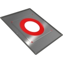 Jeremias DW-SILVER Deckenblende mit Dichtung für...