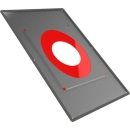 Jeremias DW-SILVER Deckenblende mit Dichtung für...