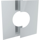 Jeremias DW-SILVER Wand-/ Deckenblende, zweiteilig...