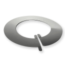 Das Bild zeigt die Wand-Rosette FAL/ALU 105 ø, ein...