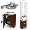 Badeofen 100 Liter komplett drucklos mit Mischbatterie