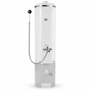 Badeofen Oberofen 100 Liter Wittigsthal WBO100/6 weiß inkl. Mischbatterie