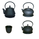 Das Bild zeigt vier Ansichten des Produkts Teekessel...