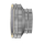 Das Bild zeigt eine Schiedel ICS Erweiterung, die den Durchmesser von 100 mm auf 130 mm vergrößert. Dabei ist eine konische Edelstahlkomponente mit mehreren Ringen und Abdichtelementen dargestellt, die für die Erweiterung des Querschnitts eines Schornsteins oder einer Abgasleitung verwendet wird.