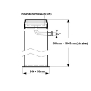 Schiedel ICS Fußteil kürzbar für...