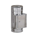 Auf dem Bild ist der Schiedel ICS Putztüranschluss...