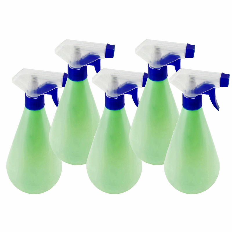 Zerstäuber 2x 0,5L Kunststoff Sprühflasche Blumensprühflasche für Pflanzen 