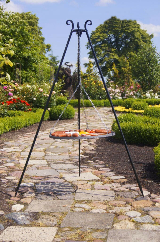 FARMCOOK VIKING Schwenkgrill Dreibein - Grillrost Aus Rohstahl 70cm