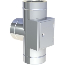 Das Bild zeigt den Jeremias DW-FU T-Anschluss 87° mit...