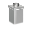 Das Bild zeigt den Schiedel Leichtbauschornstein LB90...