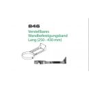846/DN180 DW6 Verstellbares Wandbefestigungsband 250-430 mm Dinak