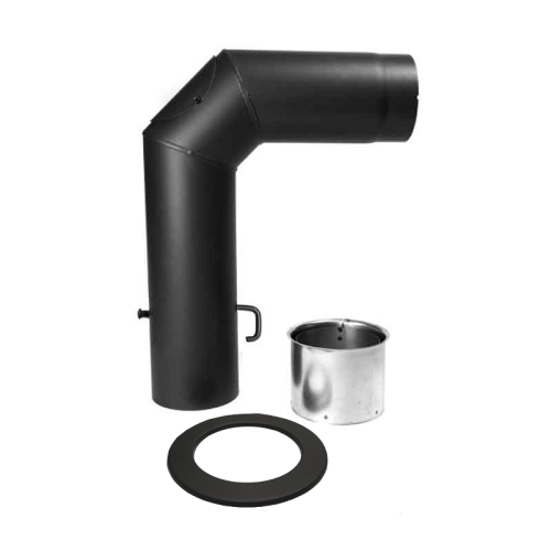 Winkel -Set 600  x 450mm ø 150  I schwarz met. #310