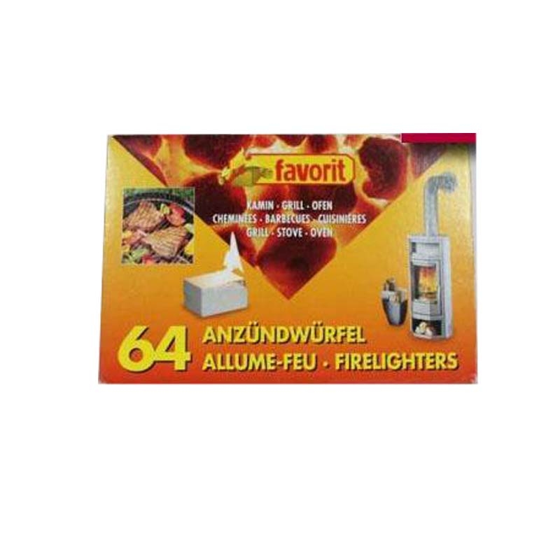 Favorit 1249 Anzündwürfel Für Grill, Kamin Und Ofen 64 Stück - Image 3