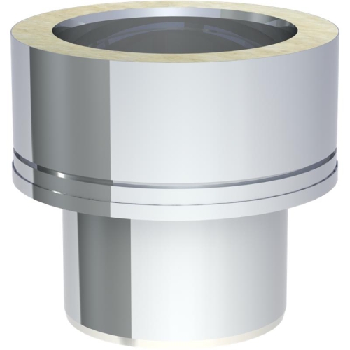 Jeremias DW ECO 2.0 Übergang einwandig auf doppelwandig für Ferro  DN 150mm