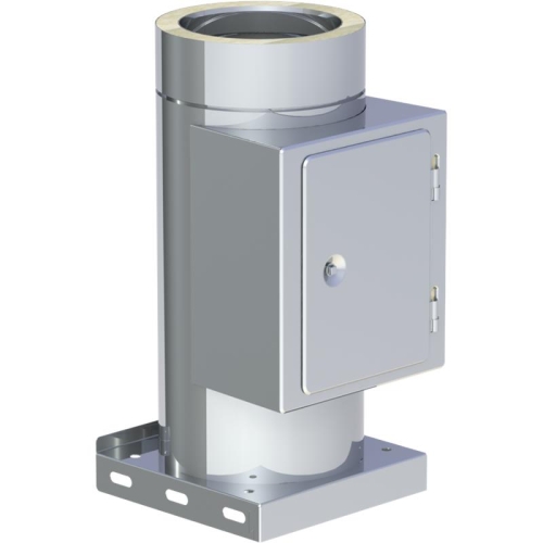 Jeremias DW ECO 2.0 Reinigungselement  und Kondensatablauf mit Kondensatablauf unten DN 300mm