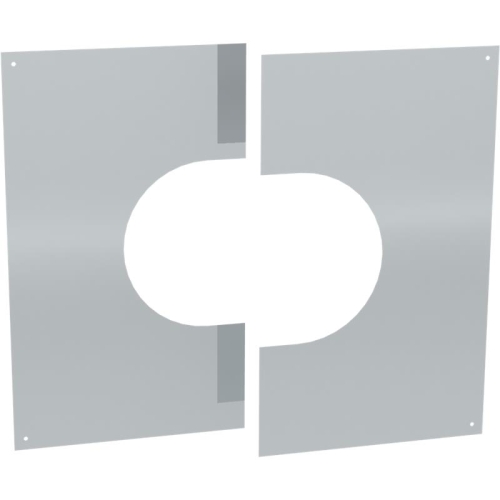 Jeremias DW ECO 2.0 Wand-/ Deckenblende, zweiteilig 31°-45°  DN 350mm