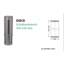023/DN180 DW Schiebeelement 350 mm - 530 mm Dinak inkl....
