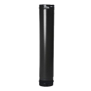 Pellet- Ofenrohr Fix-Rohr 750mm DN 80mm matt-schwarz...