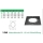 136/DN150 DW6 Abdeckblende 30-45° mit Hinterlüftung Dinak
