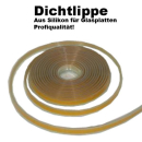 Das Bild zeigt eine spiralig aufgerollte Dichtlippe aus...