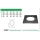 137/DN180 DW6 Abdeckblende 0-30 mit Hinterlüftung Dinak