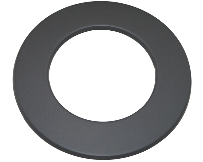 Rauchrohr / Ofenrohr 0,25m, Durchmesser 150 Mm, Gußgrau, 2mm Wandstärke