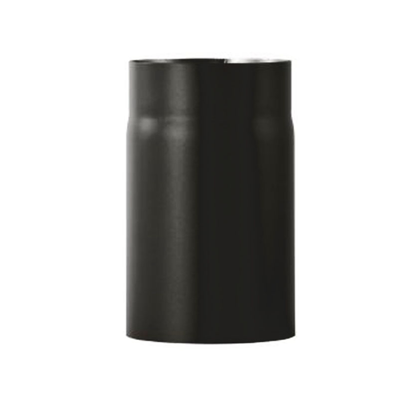 Rauchrohr Wand-Rosette ø 180 Mm Schwarz – Für Kaminofen, 2 Mm Wandstärke, DIN-gerecht