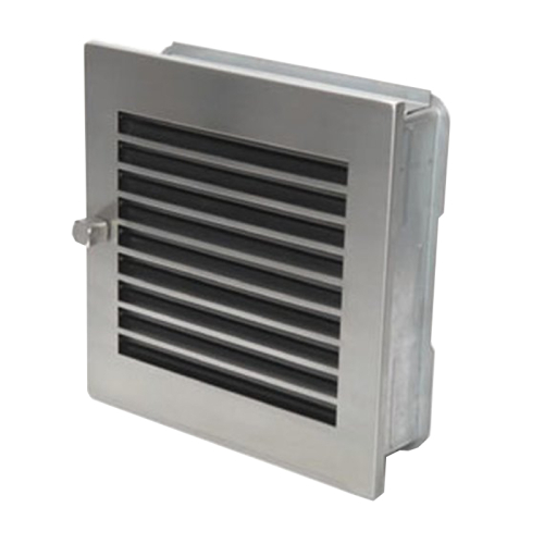 Warmluftgitter CBtec Edelstahl modern