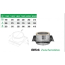 854/DN160 DW6 Zwischenstütze Dinak inkl. Klemmband