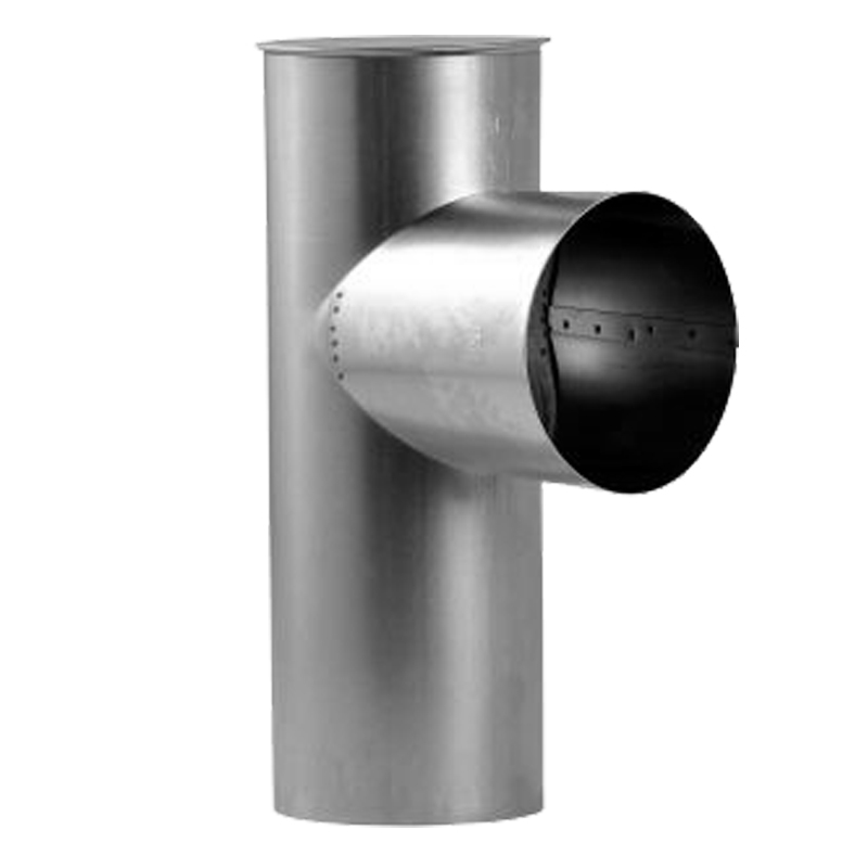 Rookbuis, kachelpijp uitbreiding FAL 120-130 ø 0,6 mm dik